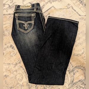 Rock Revival Women's Dark Blue Boot Cut Jeans